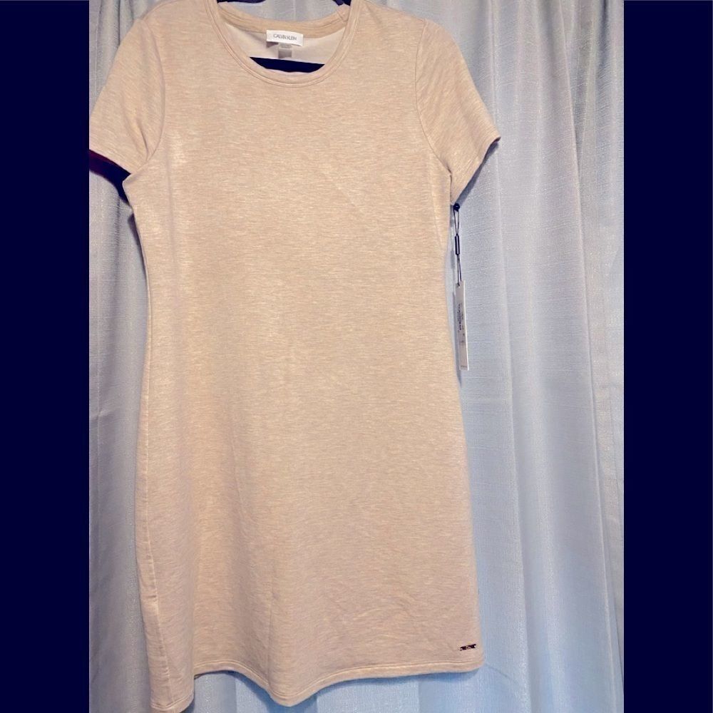 Women’s Calvin Klein Short Sleeve T- Shirt Dress M